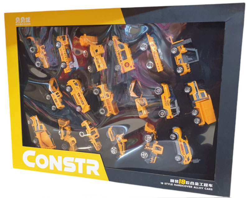 Pack Of 18 - Metallic Dinky