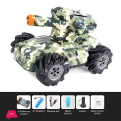 Remote Control Tank Gesture Sensing Water Bomb Armored Car Children'S Toy Rc Car Boy Toys - Rc Tank