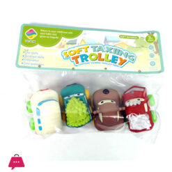 Rubber Toys Cars 4 Pieces