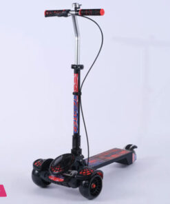 Spider-Man Large Foldable Kick Scooter With Brake Light Music - Max Load 100Kg 15 Spider-Man Large Foldable Kick Scooter With Brake Light Music - Max Load 100Kg - Image 3
