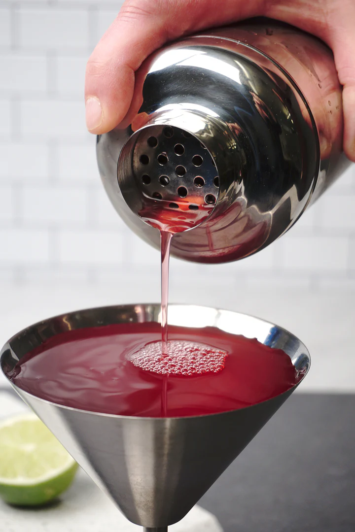 Stainless Steel Martini Cocktail Glasses 280Ml Set Of 2