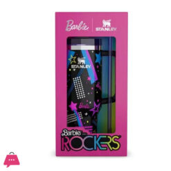 Stanley X Barbie Legends Flowstate Quencher 40Oz Tumbler 80S Rockers Anniversary