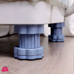 Universal Adjustable Height Washing Machine Foot Pads Anti Vibration Refrigerator Base Fixed Non-Slip Pad Support Stands Pack Of 4