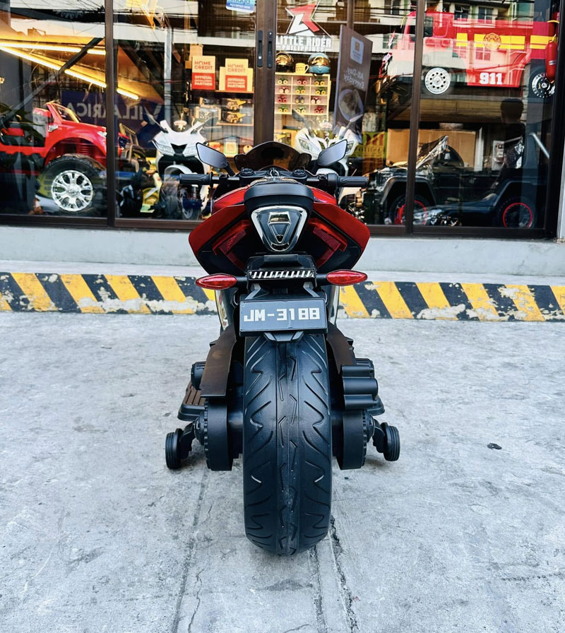 Yamaha R9 Rechargeable 12V Battery Operated Ride On Bike For Kids, 1 To 7 Years Bike Battery Operated Ride On 