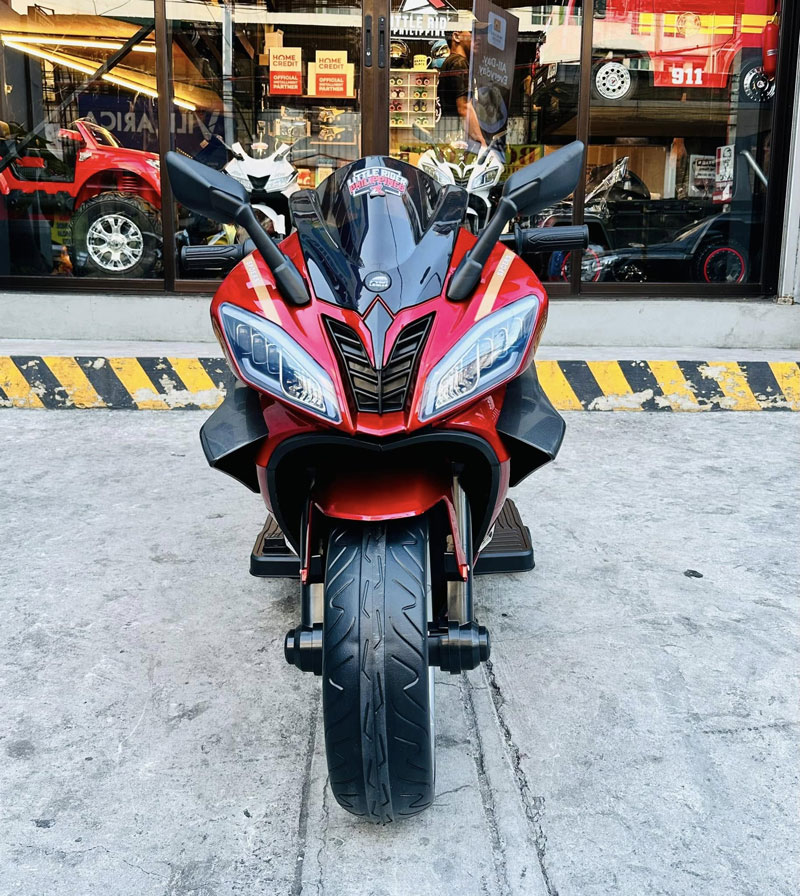 Yamaha R9 Rechargeable 12V Battery Operated Ride On Bike For Kids, 1 To 7 Years Bike Battery Operated Ride On 