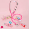 10 Pcs Doctor Medical Kit Accessories Mini Stethoscope Syringe Thermometer Pill Doctor Set 2 10 Pcs Doctor Medical Kit Accessories Mini Stethoscope Syringe Thermometer Pill Doctor Set