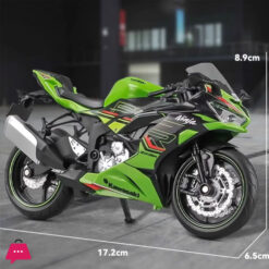 1:12 Kawasaki Ninja Zx-6R Motorcycle Toy 1:12 Rmz City Diecast Model Super Sport Miniature Collection Gift For Boy Children Kid