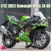 1:12 Kawasaki Ninja Zx-6R Motorcycle Toy 1:12 Rmz City Diecast Model Super Sport Miniature Collection Gift For Boy Children Kid