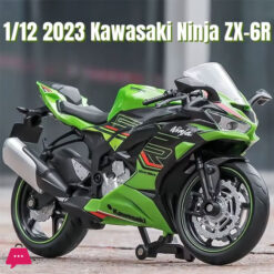 1:12 Kawasaki Ninja ZX-6R Motorcycle Toy 1:12 RMZ City Diecast Model Super Sport Miniature Collection Gift For Boy Children Kid