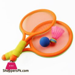 1Set Plastic Children Tennis Badminton Toys Outdoor Indoor Sports Leisure Toys Tennis Rackets Parent Child Toys Kids Gifts Yjn