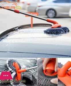 1X Car Cleaning Wash Multipurpose Kit Microfiber Brush Mop Sponge Wipe Auto Home Tools Universal Clean Accessories - Image 3
