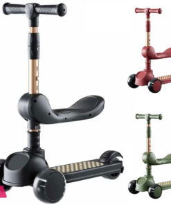 2 in 1 Foldable Scootie With Seat