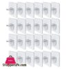 24Pcs Punch Free Shelf Support Peg Self Adhesive Shelves Clips For Kitchen Cabinet Closet Brackets Clapboard Layer