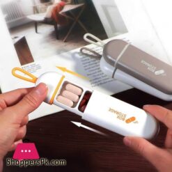 3 Compartment Pill Box Daily Pill Organizer Portable Medicine Container Travel Pill Holder For Pocket Moisture Proof Pill Case