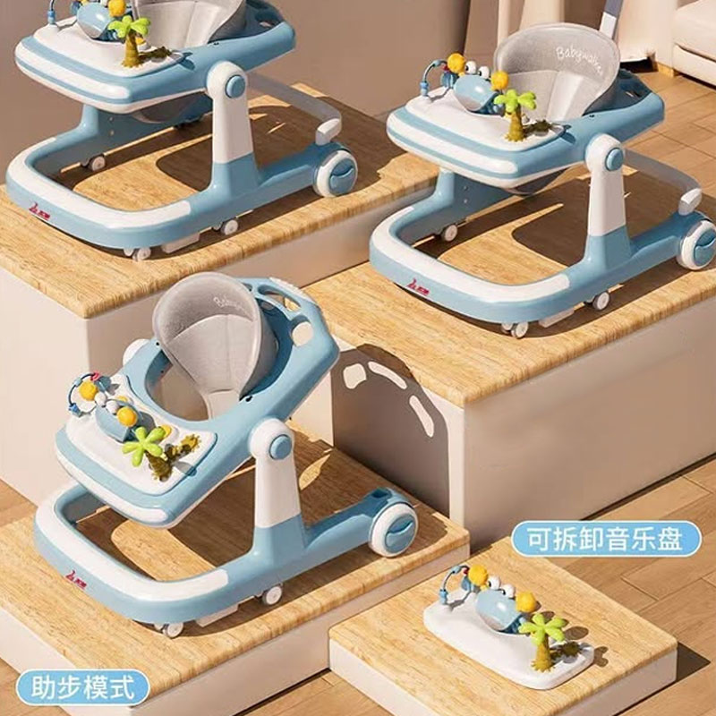 3 In 1 Multi-Functional Baby Walker Crab Walker