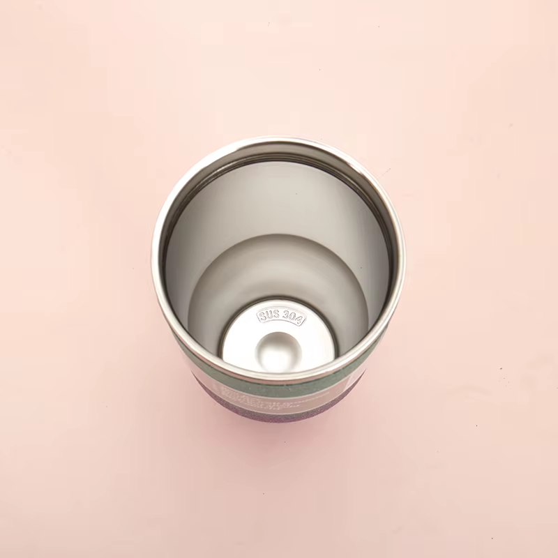 30Oz Double Walled Vacuum Insulated Coffee Tumbler Glitter Diamond Painted Bling Stainless Steel Tumbler