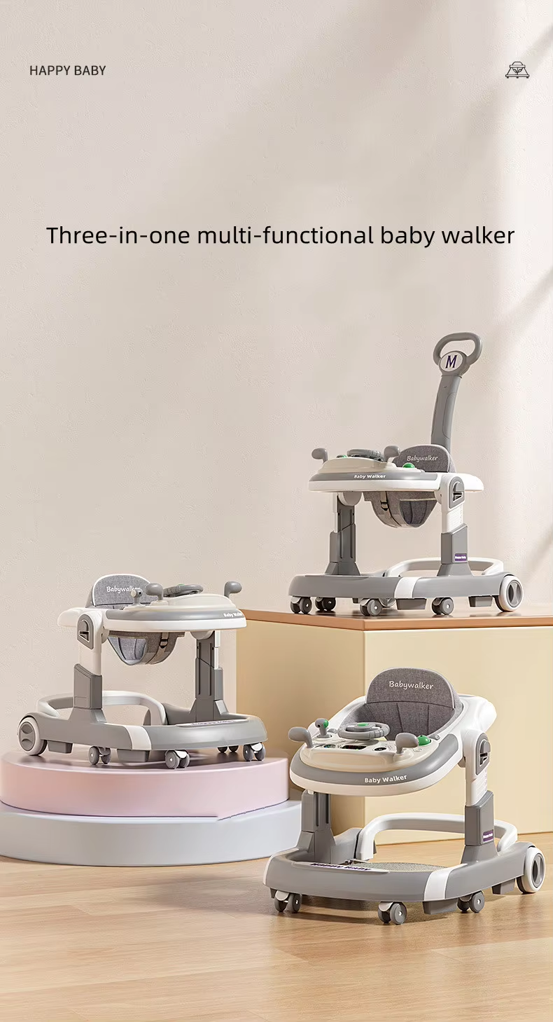 3In1 Multi-Functional Car Baby Walker