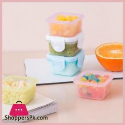 60Ml Small Food Grade Plastic Sealed Storage Box Kitchen Moisture Proof Food Storage Household Accessories