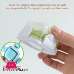 60Ml Small Food Grade Plastic Sealed Storage Box Kitchen Moisture Proof Food Storage Household Accessories