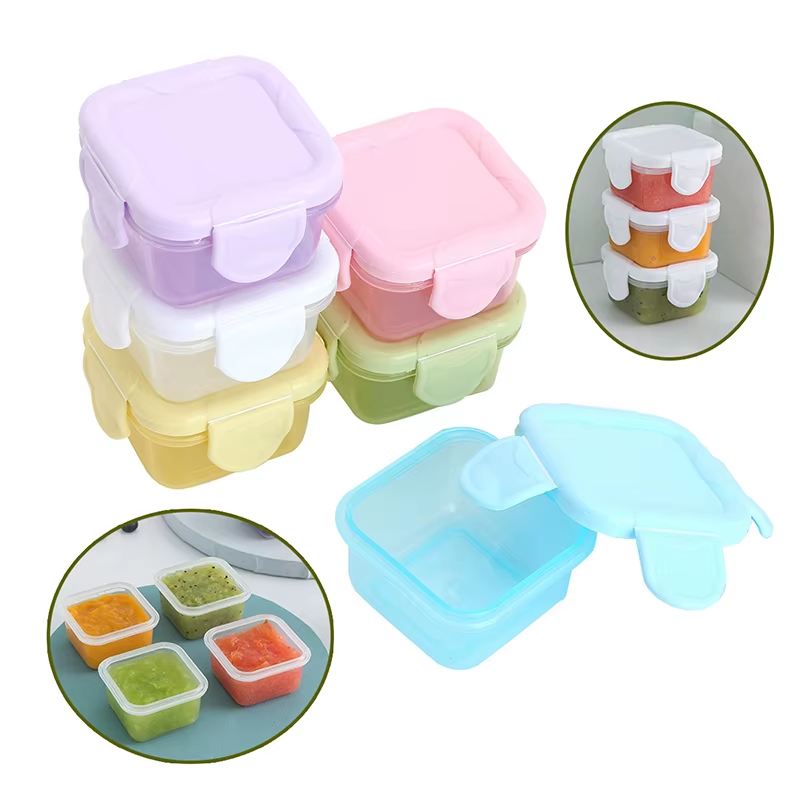60Ml Small Food Grade Plastic Sealed Storage Box Kitchen Moisture-Proof Food Storage Household Accessories 20 60Ml Small Food Grade Plastic Sealed Storage Box Kitchen Moisture-Proof Food Storage Household Accessories