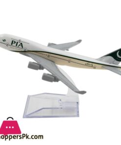Pia Airplane Model Metal Small 16 Cm Pakistan International Airline B747 Airline Model For Decoration Aircraft Model 1400 Scale Metal Aviation Replica Diecast Model Miniature Room Dcor And Office Decor