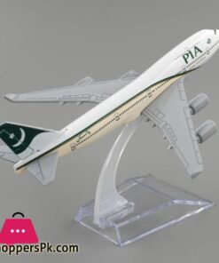 Pia Airplane Model Metal Small 16 Cm Pakistan International Airline B747 Airline Model For Decoration Aircraft Model 1400 Scale Metal Aviation Replica Diecast Model Miniature Room Dcor And Office Decor