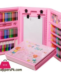 BEAUTIFUL COLOURS KIT 208PCS STATIONERY SET FOR KIDS STATIONERY FOR KIDS