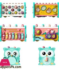 Baby Activity Cube Six Sided Box 8 In 1 Learning Toy 44 Baby Activity Cube Six Sided Box 8 In 1 Learning Toy - Image 5