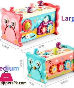 Baby Activity Cube Six Sided Box 8 In 1 Learning Toy 45 Baby Activity Cube Six Sided Box 8 In 1 Learning Toy - Image 6