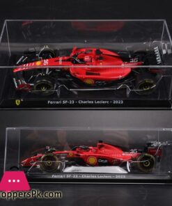 Bburago 1:24 Ferrari Sf23 C.sainz No.16 Formula One Cars Simulated Alloy Car Model - Image 4