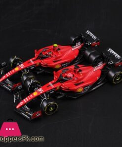 Bburago 1:24 Ferrari Sf23 C.sainz No.16 Formula One Cars Simulated Alloy Car Model - Image 5