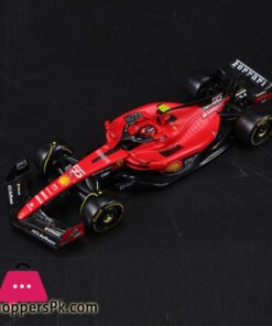 Bburago 1:24 Ferrari Sf23 C.sainz No.16 Formula One Cars Simulated Alloy Car Model - Image 7