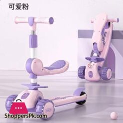 Childrens Music Skateboard Three In One Skateboard Can Sit Scooter