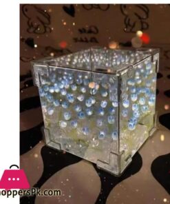 Diy Tulip Mirror Cube Lamp Simulation Flower 12Cm 31 Diy Tulip Mirror Cube Lamp Simulation Flower 12Cm - Image 4