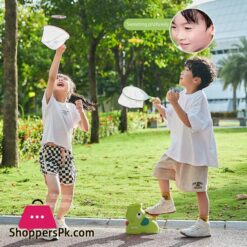 Flying Disc Air Rocket Launcher Saucer Outdoor Soaring Propeller Garden Game Novel Children Toy For Kid Jump Sport