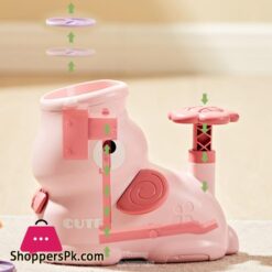 Flying Disc Air Rocket Launcher Saucer Outdoor Soaring Propeller Garden Game Novel Children Toy For Kid Jump Sport