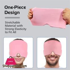 Gel Hot Cold Therapy Headache Migraine Relief Hat Head Massager Antistress Relax Massage Machine Health Care Ice Eye Mask