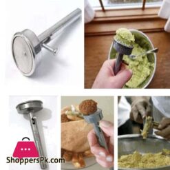 High Quality Shami Kabab Hand Maker Shami Kebab Maker Moulds Die Sancha Stainless Steel Making Kitchen Cooking Tool Shamikabab Maker