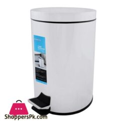 Homeatic Classic Steel Waste Bin 20 Liters Ek 9625 20