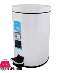 Homeatic Classic Stainless Steel Waste Bin 30 Liters 9 Homeatic Classic Steel Waste Bin 20 Liters Ek 9625 20