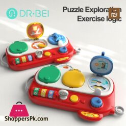 Huanger Training Board Busy Board Toy For Babies 13 Busy Board Toy For Babies Interactive Sensory Busy Board Toy For Toddlers Educational Learning Skills Development Safe Fun Gift For Boys Girls Toddlers Busy Board Toy