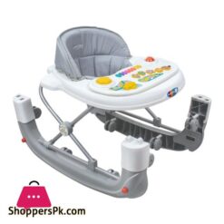 Infantes 2 In 1 Baby Walker Rocker Grey Taiwan 1079