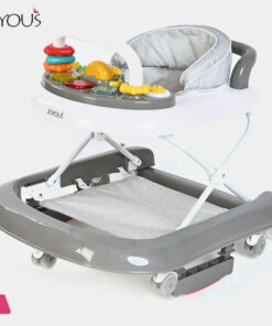 Joyous  Baby Walker + Rocker 2in1 (Gray)