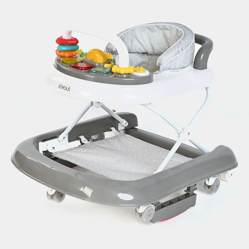 Joyous Baby Walker + Rocker 2In1 (Gray)