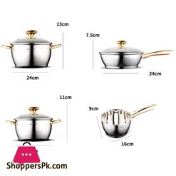 Kaisa Villa Stainless Steel Cookware Set