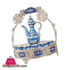 Luxury Kawa Set Turkish Coffee Glasses Set Tea Trays Serving Set For Home Living Room Dining Table Wedding Gift 12 Luxury Kawa Set Turkish Coffee Glasses Set Tea Trays Serving Set For Home Living Room Dining Table Wedding Gift