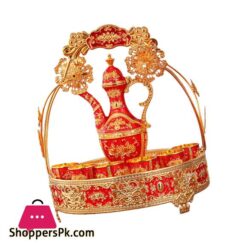 Luxury Kawa Set Turkish Coffee Glasses Set Tea Trays Serving Set For Home Living Room Dining Table Wedding Gift 13 Luxury Kawa Set Turkish Coffee Glasses Set Tea Trays Serving Set For Home Living Room Dining Table Wedding Gift