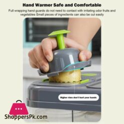 Onion Chopper Onion Food Slicer Chopper Kitchen Vegetable Spiralizer And Veggie Slicer For Onion Cucumber Potatoes Tomato