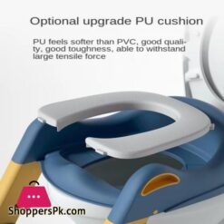 Potty Training Toilet Seat With Step Stool Ladder Blue Yellow