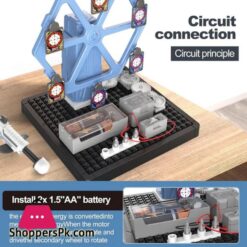 Steam Machinery Bow Arrow Rotating Diy Circuit Kit For Kids Dl0103 Byjarda